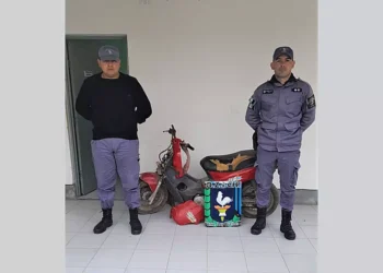 Nueva moto recuperada por Policías breñenses