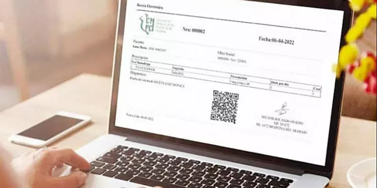 Receta Electrónica Obligatoria, regiría desde hoy