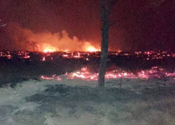 Bomberos breñenses con intenso trabajo