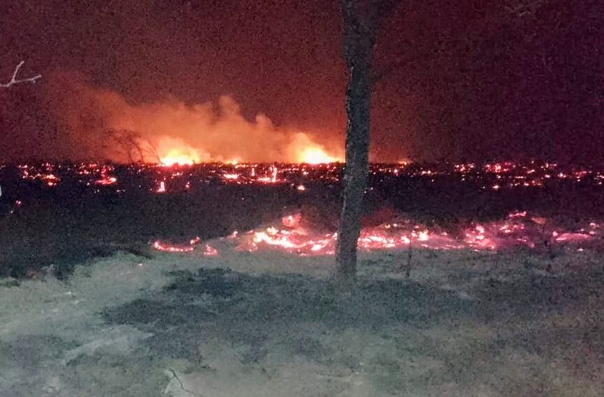 Bomberos breñenses con intenso trabajo