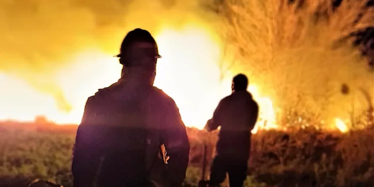 Actividad de Bomberos breñenses