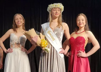 Agostina Címbaro Canella, “Reina de los Estudiantes” breñenses