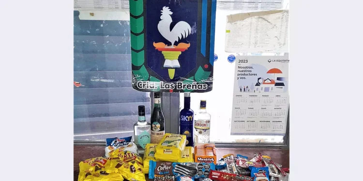 Policía breñense recupera varios elementos