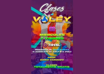 Clases de Vóleibol Gratuitas en el “Poli”