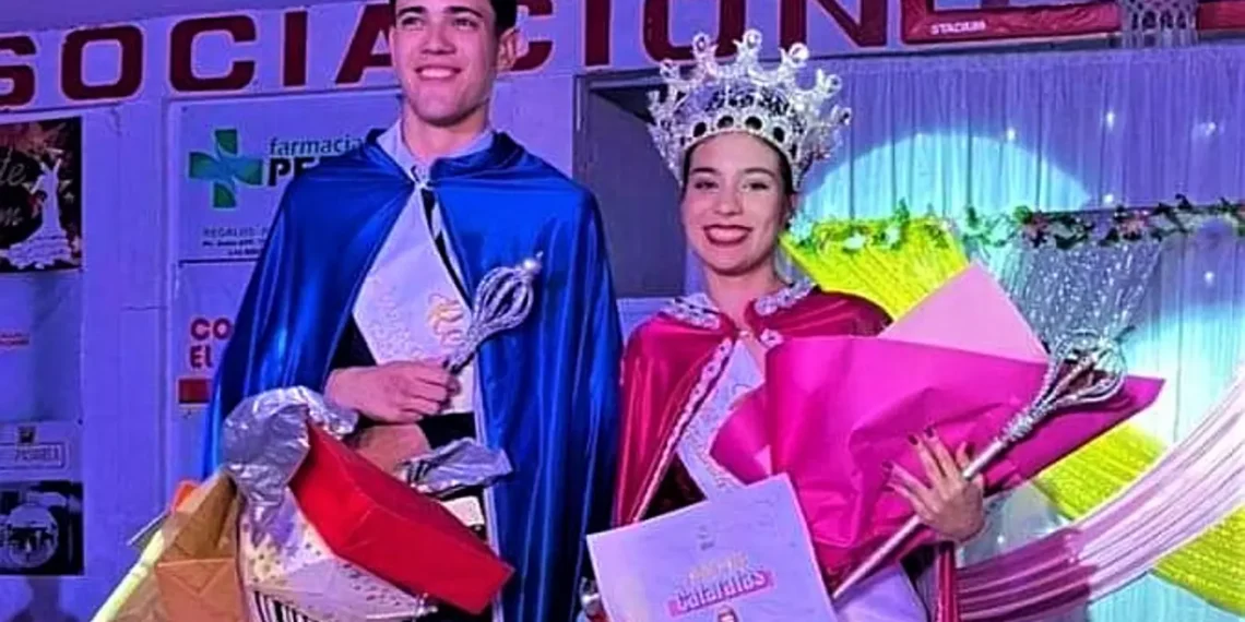 Itatí Mangini y Camilo Mierke, Reina y Rey de Carrozas Estudiantiles