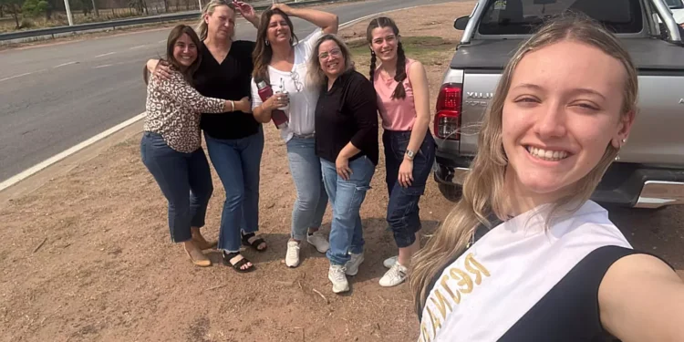 Marilin Gutiérrez, “del municipio de Las Breñas, acompañamos desde un primer momento”