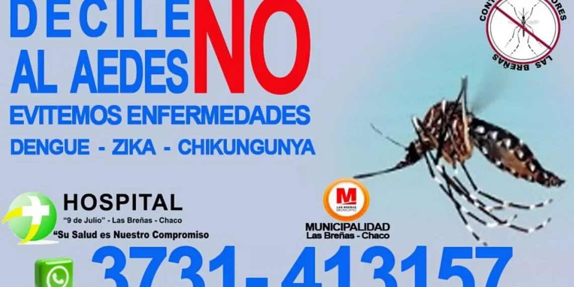 Control de Vectores Las Breñas, brinda un número de Contacto