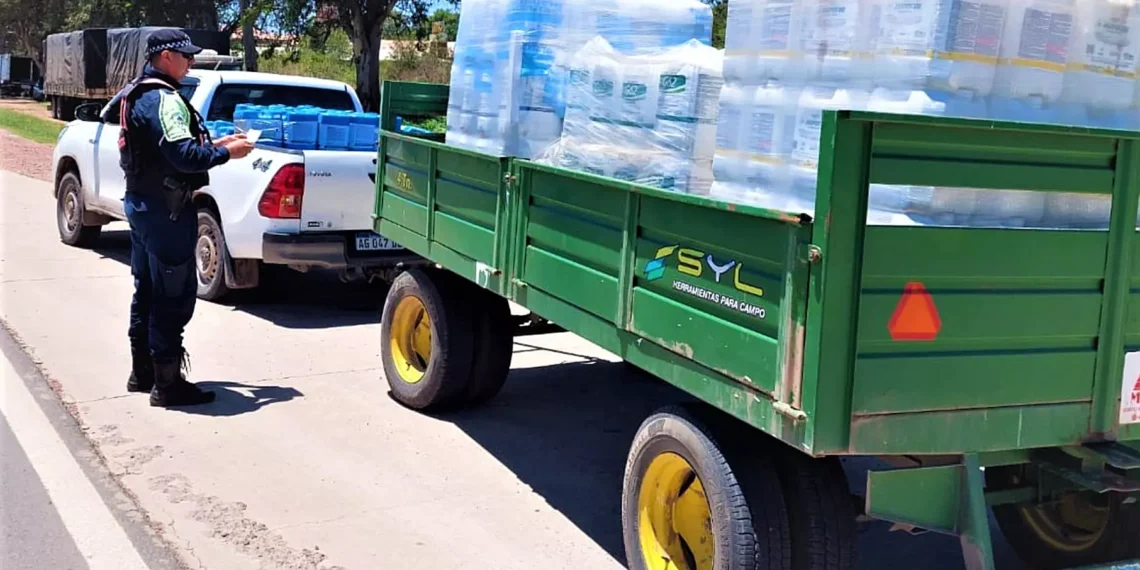 Patrulla Vial Charata, obrando a favor de la Comunidad