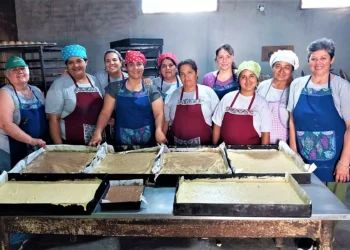La “Torta del Inmigrante”, tiene 650 kilos