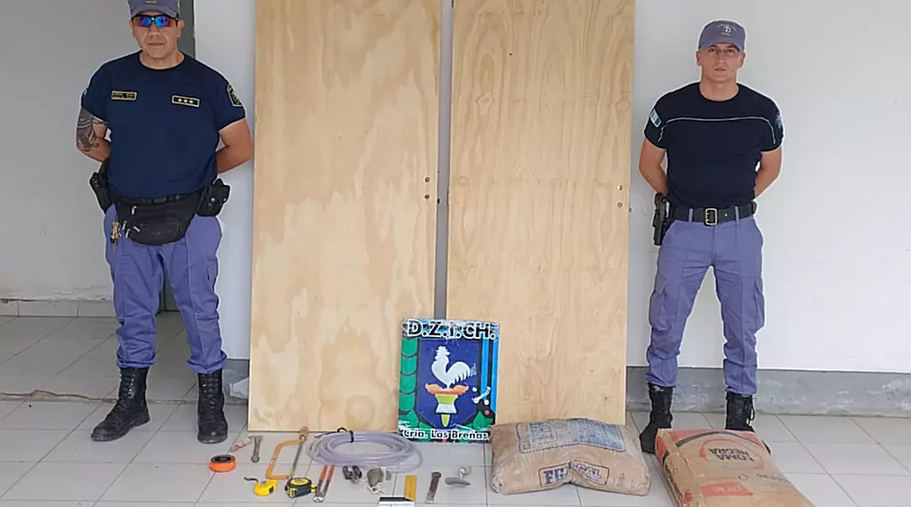Personal policial breñense recupera elementos robados