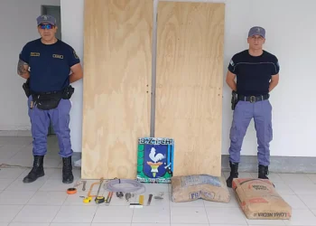 Personal policial breñense recupera elementos robados