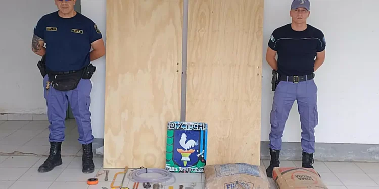 Personal policial breñense recupera elementos robados