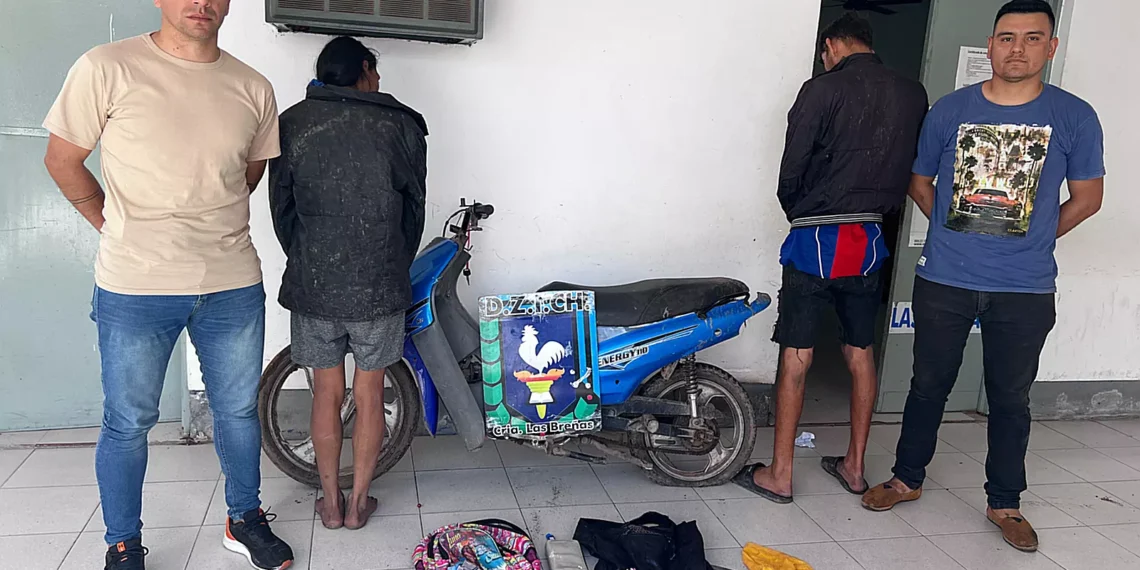 Pareja de motochorros robó, pero fueron atrapados