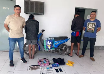 Pareja de motochorros robó, pero fueron atrapados