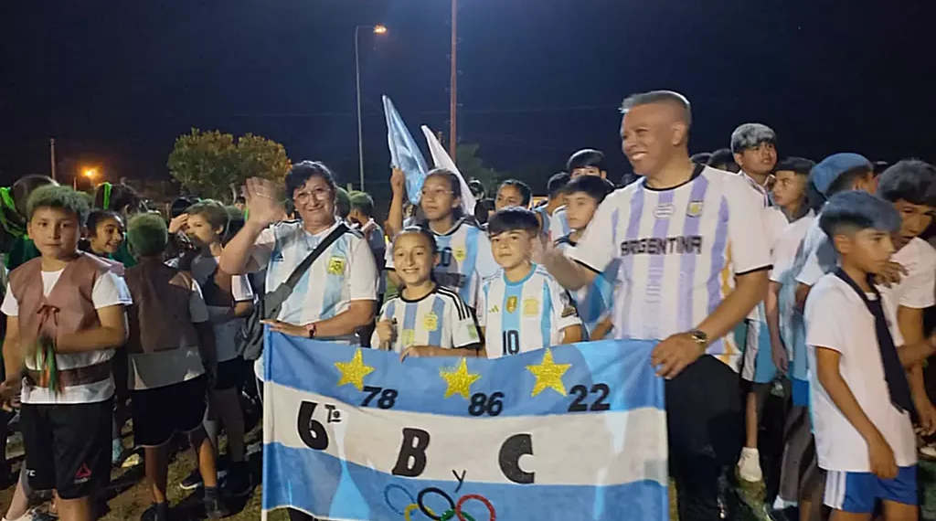 Escuela 77 realizó su “Muestreo de Educación Física”