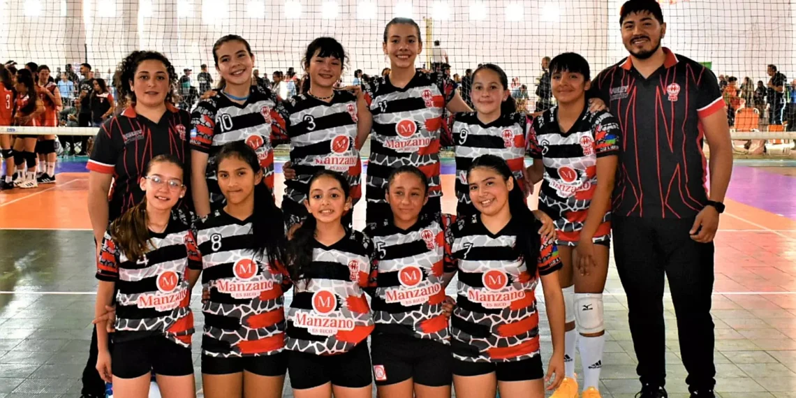 Sub12 Vóley Femenino de Huracán, “Bicampeonas Nacionales”