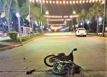 Mujer con fracturas en siniestro vial