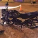 4 lesionados en colisión de motos