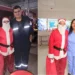Papá Noel Iluminó la Noche Buena en Las Breñas con Visitas al Cuartel de Bomberos y al Hospital