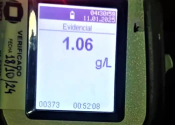 6 Alcoholemias Positivas en controles policiales