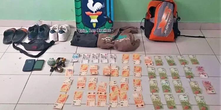 Policía recuperó elementos robados este domingo