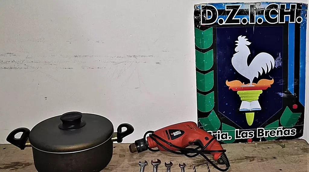 Policía breñense recupera objetos robados