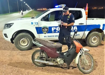 Policía Caminera secuestró 3 motos, sin seguro ni casco