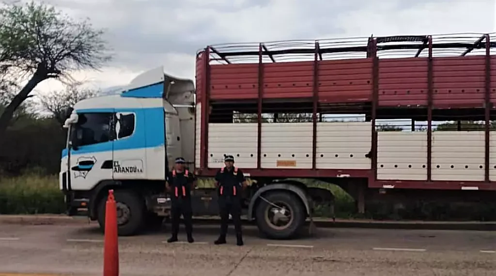 Circulaba con un camión con pedido de Secuestro