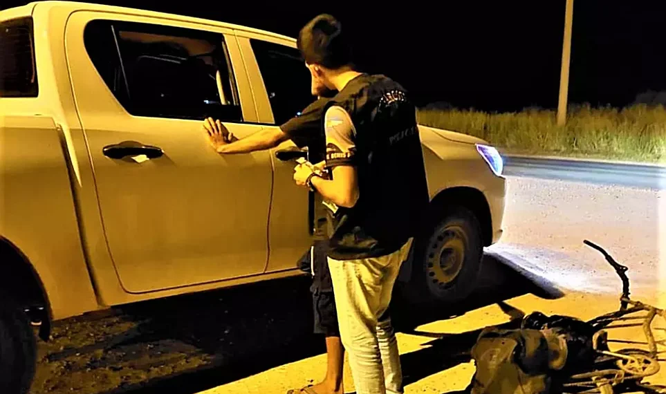 6 motos secuestradas y un detenido