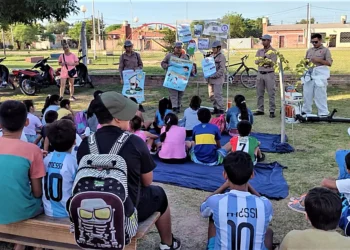 Charla en Colonia de Vacaciones