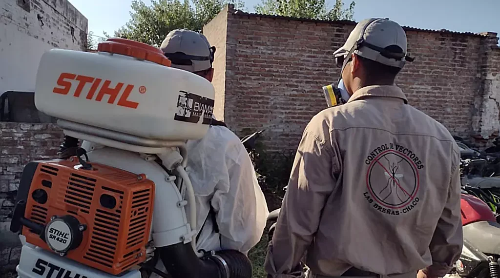 Control Larvario y Fumigación en Comisaría Las Breñas