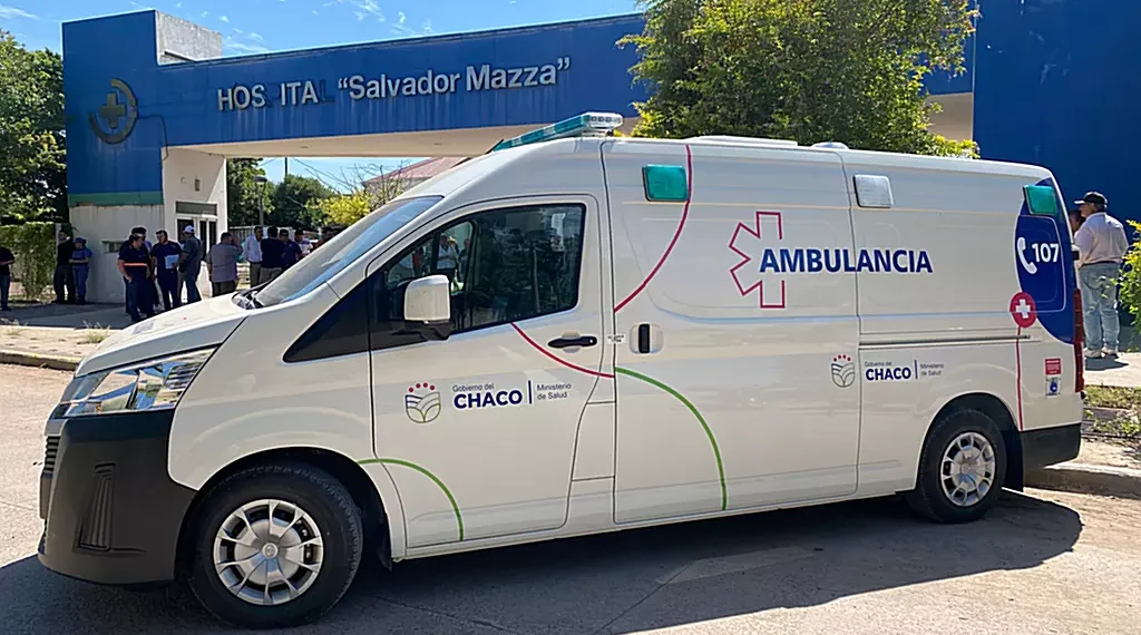Hospital de Las Breñas, recibió una nueva ambulancia