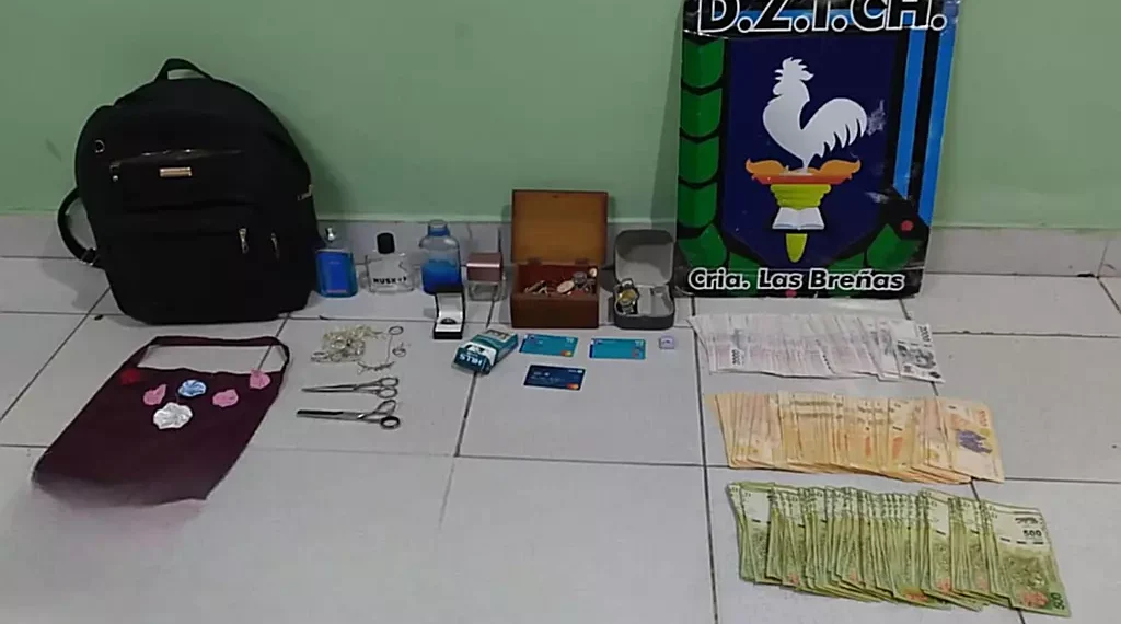 Policía atrapa a sujeto que robara en una casa