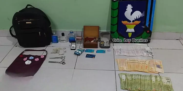 Policía atrapa a sujeto que robara en una casa