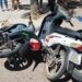 El auto que chocó las 6 motos, es un Chevrolet Cruze