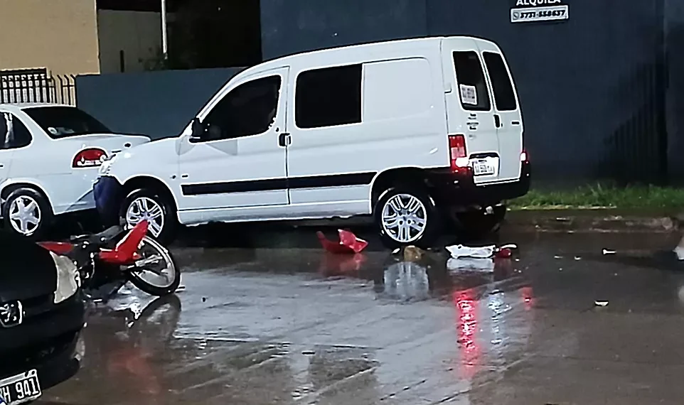 Menor en moto, protagonista de un siniestro vial