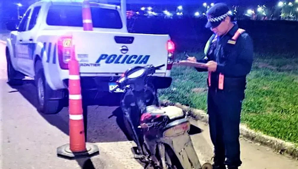 Policía Caminera: Alcoholemias positivas y secuestro de motos