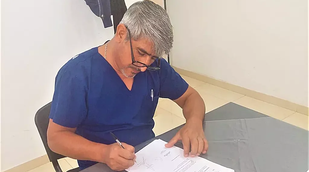 Enfermero Profesional Sergio Galván, nuevo encargado de Emergencias