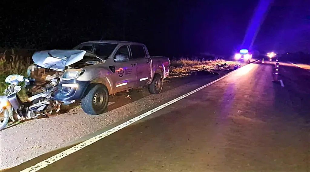 Manejaba con 2,46 g/L y colisiona una moto. Fallece una mujer