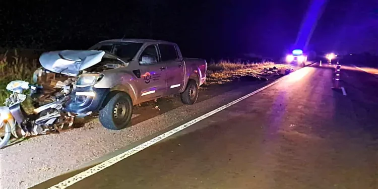 Manejaba con 2,46 g/L y colisiona una moto. Fallece una mujer