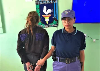 Detenida por promover desorden