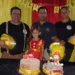 Bomberos Voluntarios festejaron el cumpleaños de Karen