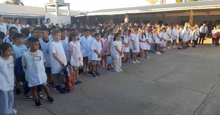 Iniciaron Clases alumnos del Nivel Primario
