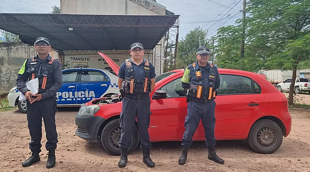 Policía Caminera secuestró auto