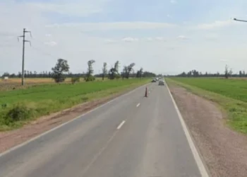 Motociclista con heridas graves al caer de su moto sobre Ruta 89