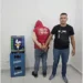 Robó 2 cajones de cervezas, pero lo atraparon