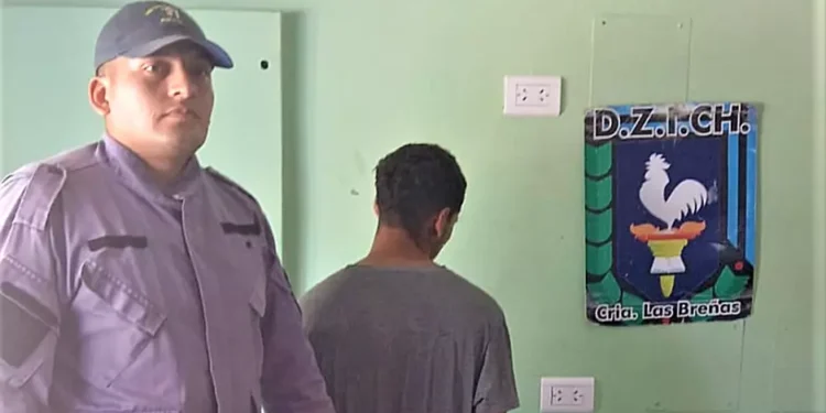 Ingreso de un joven por promover desorden