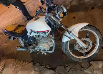 Motociclista con fractura de clavícula luego de siniestro