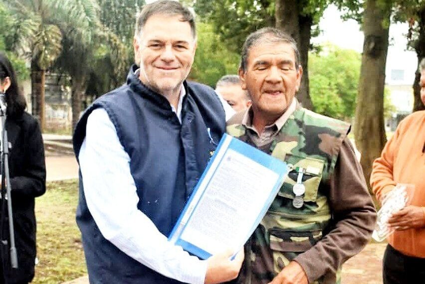 23 calles llevarán nombre de Ex Combatientes en Corzuela