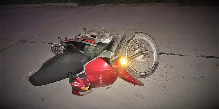 Mujer con lesiones en colisión múltiple